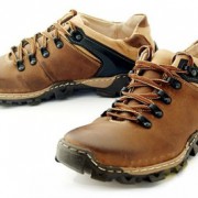 buty trekingowe brązowe