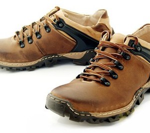 buty trekingowe brązowe